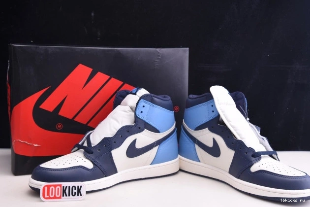 Rep TB 555088-140 Obsidian High OG Retro Air Jordan 1 0821